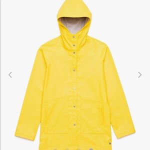 Herschel Supply Yellow classic Rain Jacket NWT